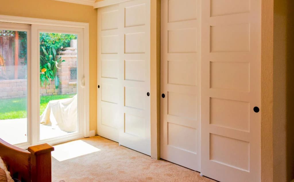 White Double Pocket Doors design direction