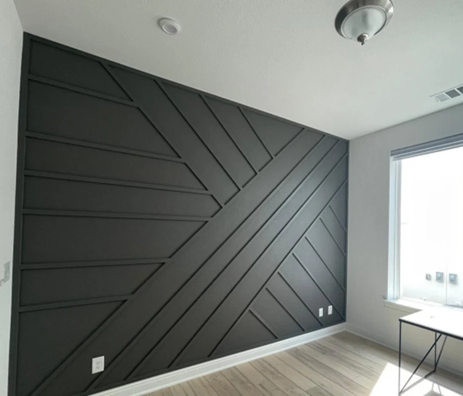 Black Sunburst Wall design direction
